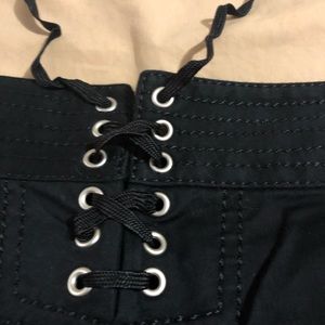 Women’s Armani exchange size O black cotton pants